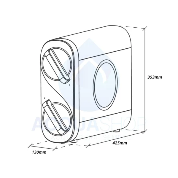 800 PLUS - Sistema ad osmosi inversa flusso diretto con rubinetto elettronico - immagine 4