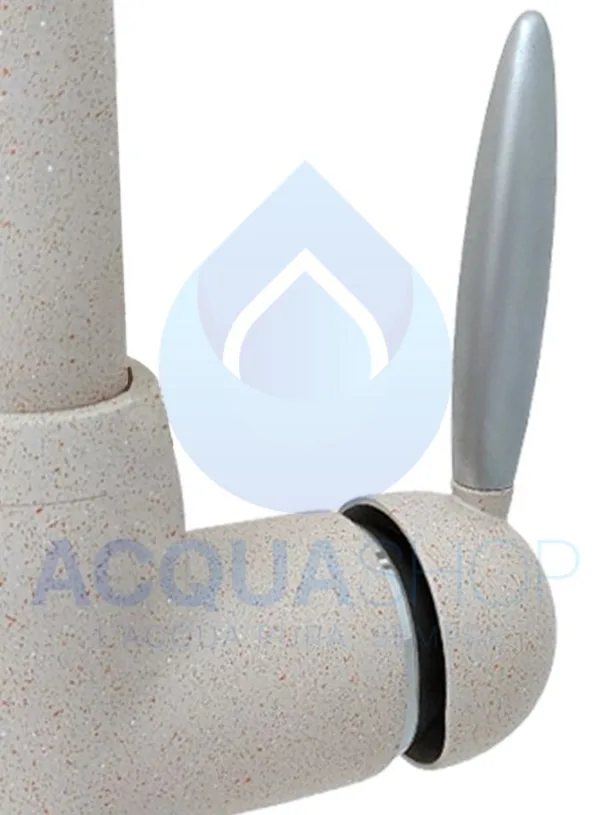Rubinetto 3 vie 3/8" Granito avena - fragranite - immagine 3