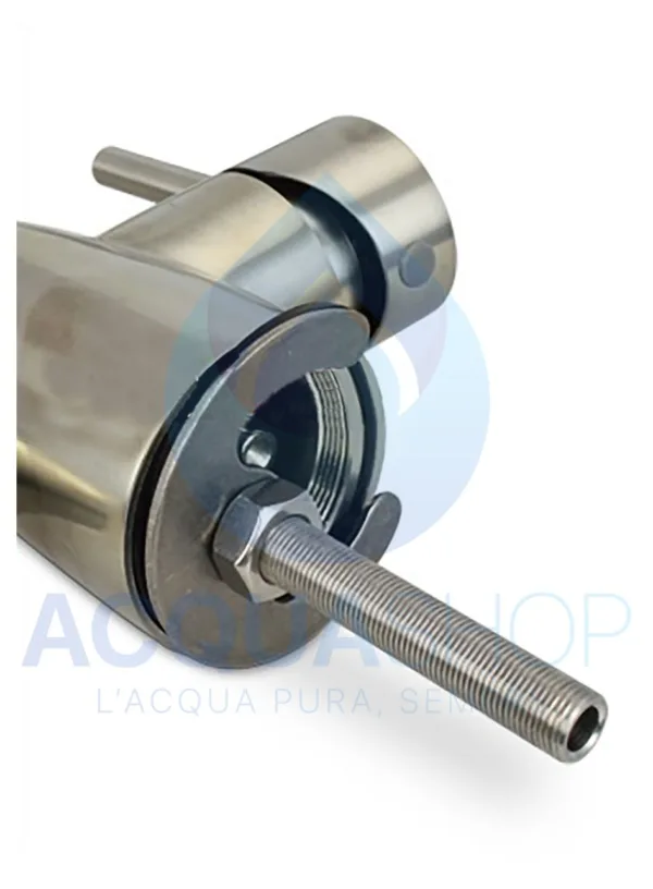 Rubinetto acciaio inox 3 vie 3/8" Sale e pepe - immagine 4